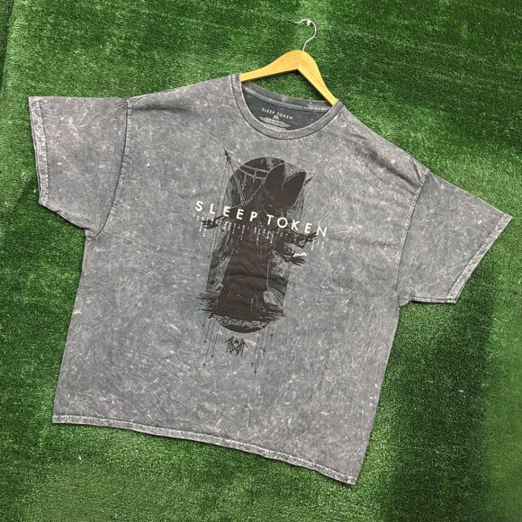 Sleep Token Take Me Back to Eden Rock Band Mineral Wash T-Shirt Size 3XL - Picture 3 of 4